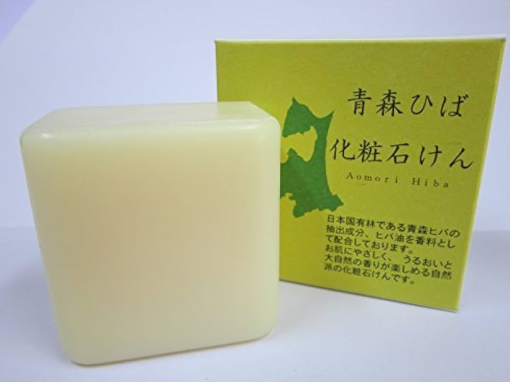 青森ヒバの化粧重箱 Amazon | 青森ひば化粧石けん 100g×5個 （旧名：ひばの森